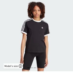 Adidas women’s ringer tee